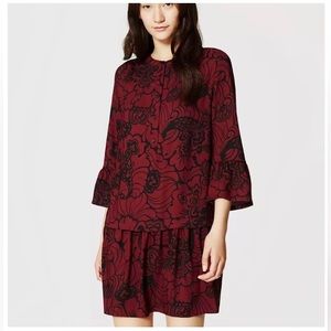 Ann Taylor Loft Paisley Print Dress Size Medium